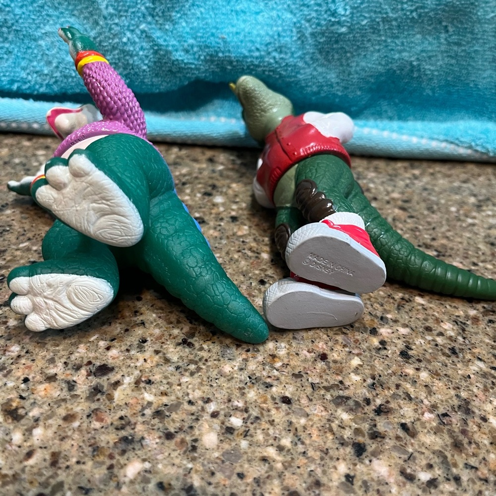 Dinosaurs TV Show Figures-Sinclair Family Vintage Disney 1990s - Picture 12 of 12